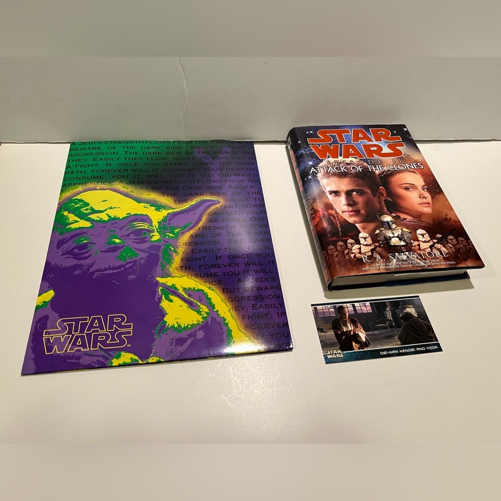 BUNDLE OF STAR WARS ITEMS.